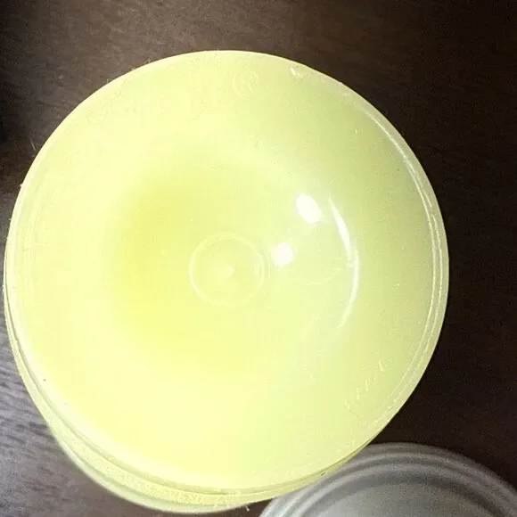 Vtg Yellow Tupperware Quick Shake Mix Container Shaker w/ Lid & Pink Tumbler - Picture 4 of 10